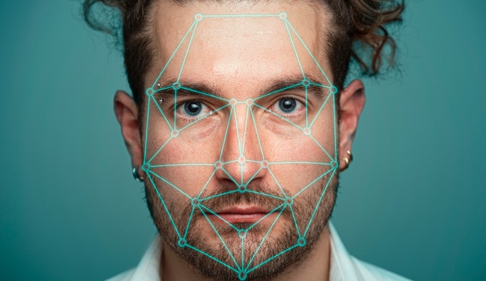 Proteção contra golpes com IA - Reconhecimento facial de deepfake